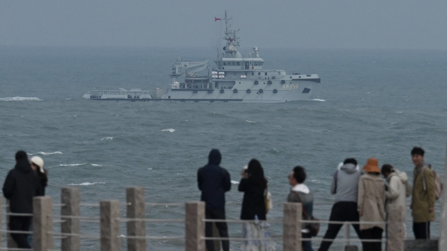 Trung Quốc hoàn tất tập trận tại eo biển Đài Loan